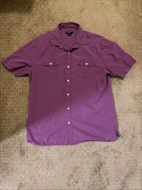 Claiborne | Shirts | Claiborne Faux Suede Black Button Down Size Large Long  Sleeve Shirt | Poshmark
